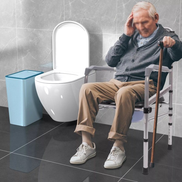 385.81lbs Folding Shower Chair Bath Shower Folding Seat Safety Seat