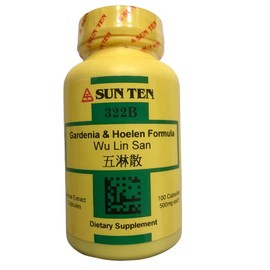 Sun Ten - Gardenia & Hoelen Formula Capsules/Wu Lin San/五淋散