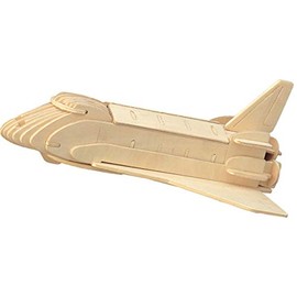 Quay Space Shuttle Woodcraft Construction Kit FSC