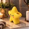 Cute Star Toothbrush Holder - Freestanding Bathroom Countertop Toothbrush &