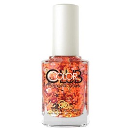 Color Club Nail Lacquer Nailmoji, Neon Smh, 0.5 Fluid Ounce