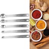 5PCS Stainless Steel Measuring Spoons, Set of 5 (Tad, Dash,