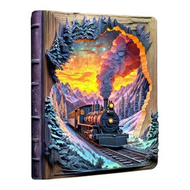 KAAYEE Wooden Puzzles for Adults,Aurora Train Jigsaw Puzzle Adult,250 Pcs Advanced Puzzles Gifts for Birthday Gifts, Family Game(13.4 * 10.1)