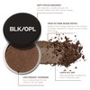 BLK/OPL TRUE COLOR Soft Velvet Finishing Powder, Dark — hypoallergenic,