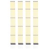 80 Inches Electric Fence Posts Fiberglass Step-in 20 Pack, Temporary