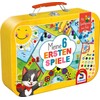Schmidt Spiele 40591 My 6 First Games in Metal Case,