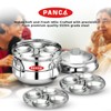 PANCA Stainless Steel Idli Maker 3 Plate 13 Idli Panai