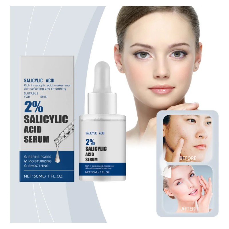 Suero Facial Con cido Saliclico 2 - 30ml Refina Poros