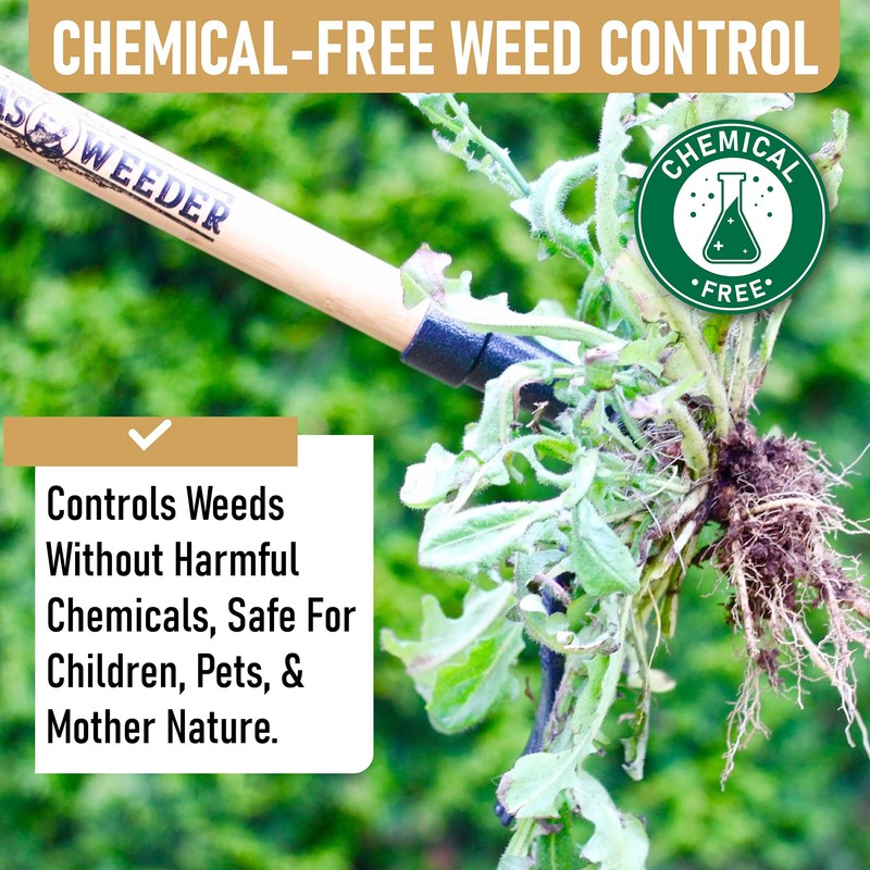 Grampa's Weeder - The Original Stand Up Weed Puller Tool