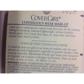 CoverGirl Continuous Wear Natural Make up ( MEDIUM LIGHT ) ORIGINAL FORMULA