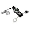emergency tool compass whistle emergency flashlight