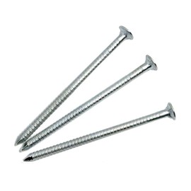 100 x 40mm Annular Ring Shank Nails Steel Zinc Plated HIGH SS8® Quality