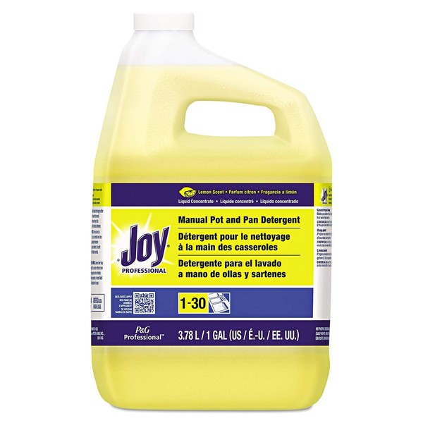 Useful Universe Joy Professional Dishwashing Liquid Soap Detergent, Lemon Scent, 1 Gal.