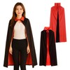 morytrade Cloak Cosplay Black Red Halloween Party Costume Dracula Gothic