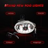 WEZEMLIGHT Fog Lights Assembly Replacement For Honda CRV 2010 2011