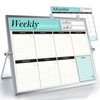 Dry Erase White Board for Desktop & Wall 12"x16" with