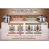 Indian Idli 4 Plates Stainless Steel Idli Stand (12 idly