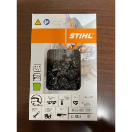 For STIHL 23RM3 81 Stihl 20" OEM  Chain .325 Pitch .050 Gauge 81 Drive Links 3695-005-0081
