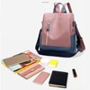 Backpack Large Capacity Stylish Bookbag Casual Travel Backpcak with Adjustable