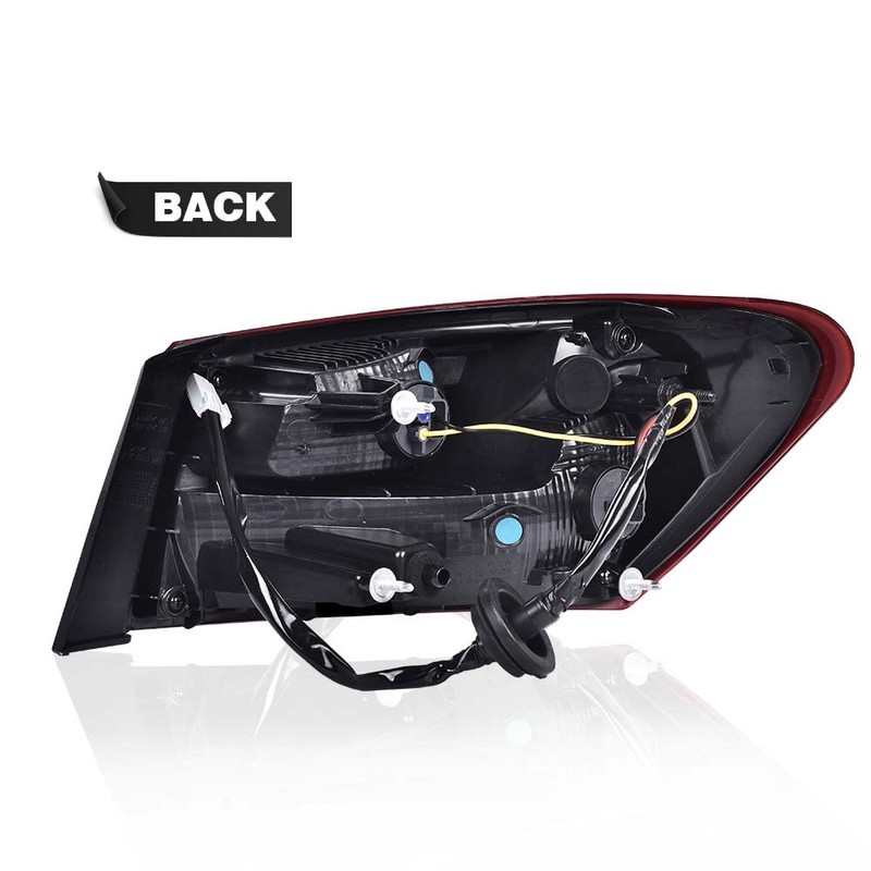 G-PLUS Outer Tail Light Left Side Compatible with Chevy Malibu