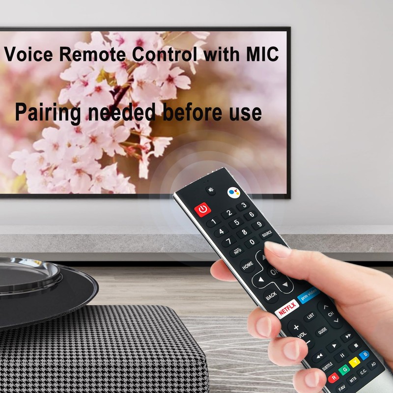 HS-7720 HS-7720H Replace Voice Search Remote Control Compatible with Skyworth