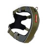 EzyDog Premium X-Link Adjustable No-Pull Reflective Dog Harness (Medium, Olive)