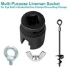 1/2-Inch Drive Multi-Purpose Lineman Socket, Black Cr-Mo Steel