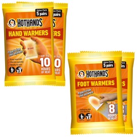 Hot Hands Hand Warmers (10 Pairs) & Foot Warmers (10 Pairs)