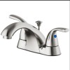 Faucet Anchor Point Two Handle Bath Faucet With Pop Up