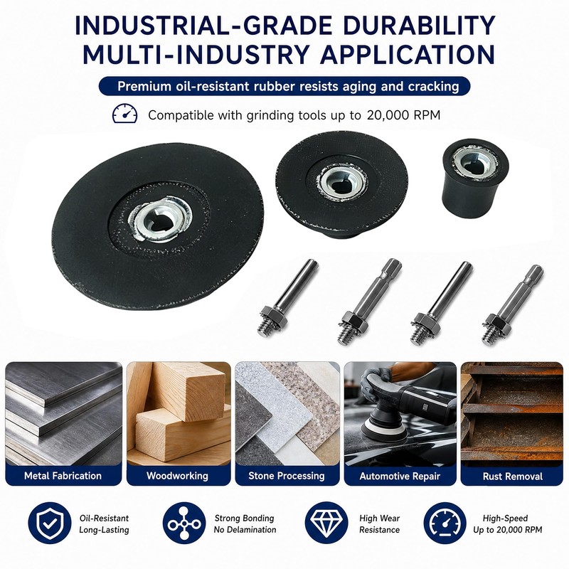 4Pack Sanding Discs Holder Quick Change Disc Pad Holder with
