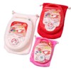Portable steam pack, thermal water bottle, camping stomach steaming hot pack Water bag 2.8L white 5ea
