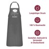 Geschenk mit Namen personalisiert by Shirtracer - Apron - Pizza