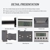 0-150mm Remote Digital DRO Readout Scale kit,Digital Large LCD Display