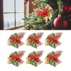 50Pcs Mini Bowknot Bells Durable Metal Happy Vibes Widely Used