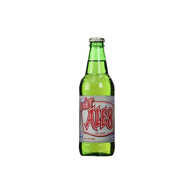 Ale 8 One Diet Soft Drink , 12 Ounce (6