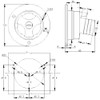 POFET Round Modified Gravity Water Inlet Filler Neck Tanks Caravan