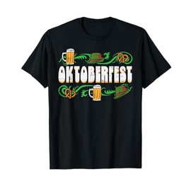 Oktoberfest Hat Pretzel Bavarian German Festival Men Women T-Shirt