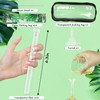 39 Pcs Tampon Tube Flasks Set for Women Includes 12