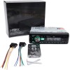 HZEX Car Stereo with Bluetooth, Media Player Subwoofer Outputs, Single