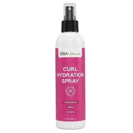 OBIA Naturals Curl Hydration Spray - Refreshing, Moisturizing, Nourishing Hydrator for Dry Hair and Curls, 8 ounce.