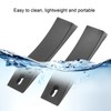 1 Pair Barbell Alternative Load Rubber Loading Unloading Barbell Plate