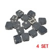KQTshangmao 60xBlack Square Clutch Pads Fits 49cc 66cc 80cc Motorized