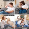 Homguava 5FT Bean Bag Chair Giant BeanBag with Memory Foam