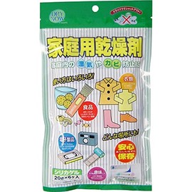 Shin-Etsu Kasei Industries Dry Now Household Desiccant Silica Gel 0.7 oz (20 g) x 6 Packs