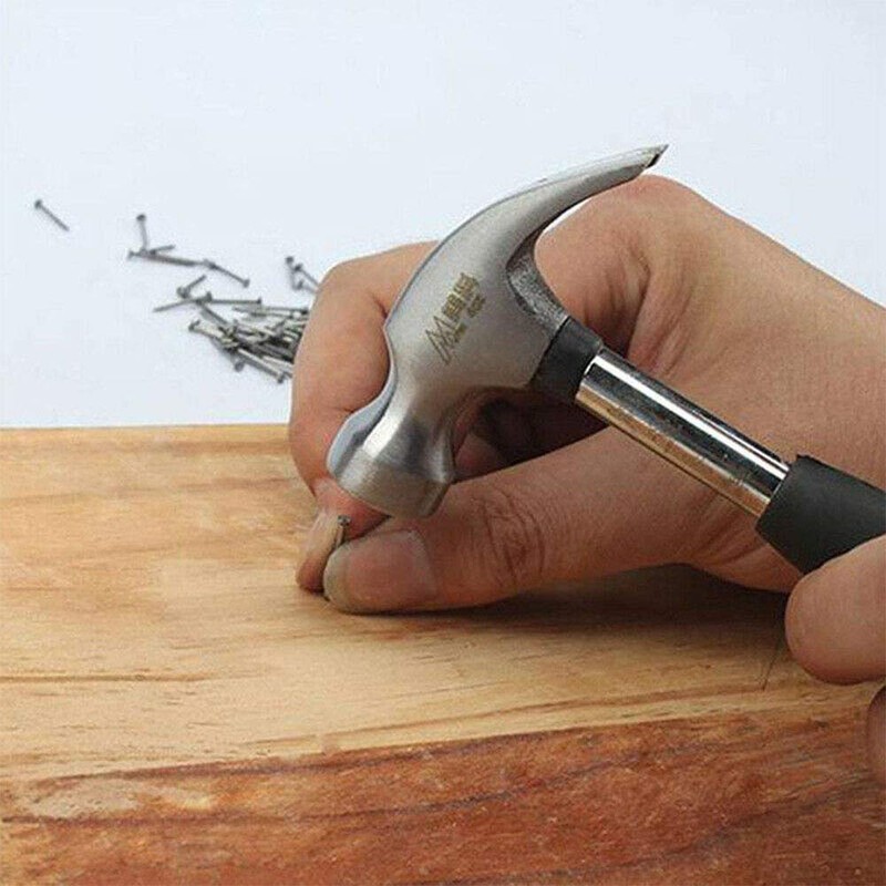 4 Oz Mini Claw Hammer Rubber Handle Home Carpet Wall