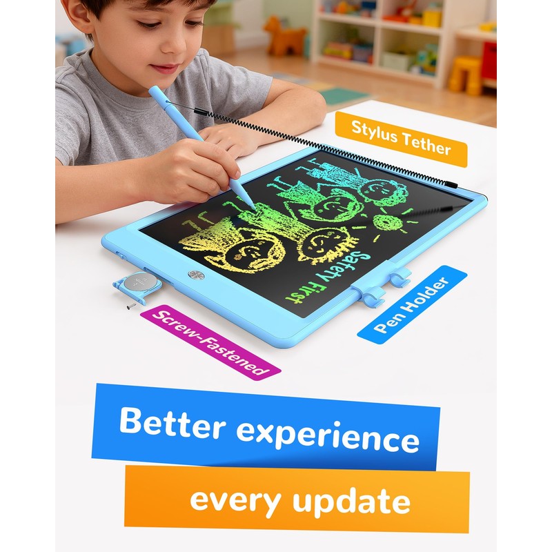KOKODI LCD Writing Tablet, Gifts for 3 Years Old Boys