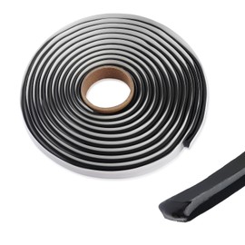19Ft 1/4'' Butyl Sealant Tape,Multi-Purpose Butyl Tape RV with Good Sealing for Car Door/Window/Windshield,Cuttable Headlight Sealant Automotive Accessories for Most Vehicles