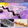 Lockenstab Große Wellen, 32mm für französische Eierrollen, Welleneisen Lockenstab stäben