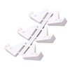 VELUX Blinds 137für ZOZ Haltekrallen White, 3 Pairs