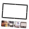 COHEALI Camping Projector Screen Portable Drop Down Screen Home Theater